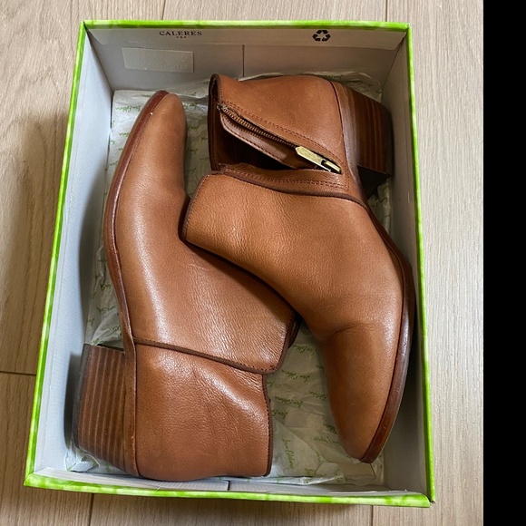 Sam Edelman Shoes - Sam Edelman Petty Saddle Era Brown Boots Size 9 1/2 Zipper